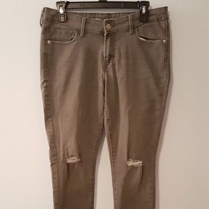 Gray Skinny Jeans
